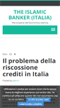 Mobile Screenshot of it.theislamicbanker.com